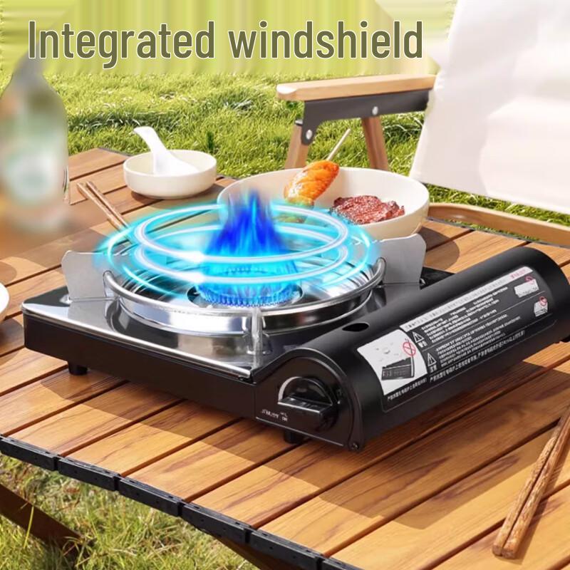 Portable Outdoor Cassette Gas Stove Kit