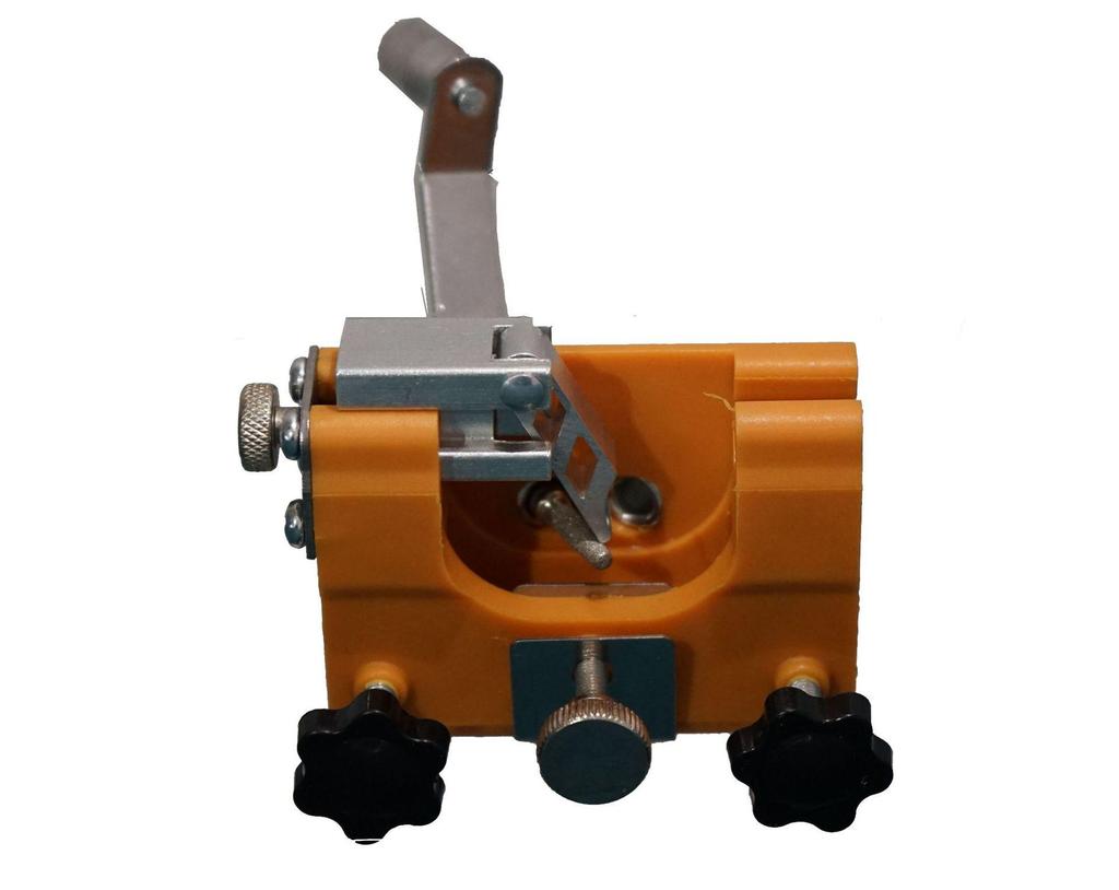 Compact Hand-Crank Chainsaw Chain Sharpener - Lightweight and Portable Electric Saw Chain Grinder
