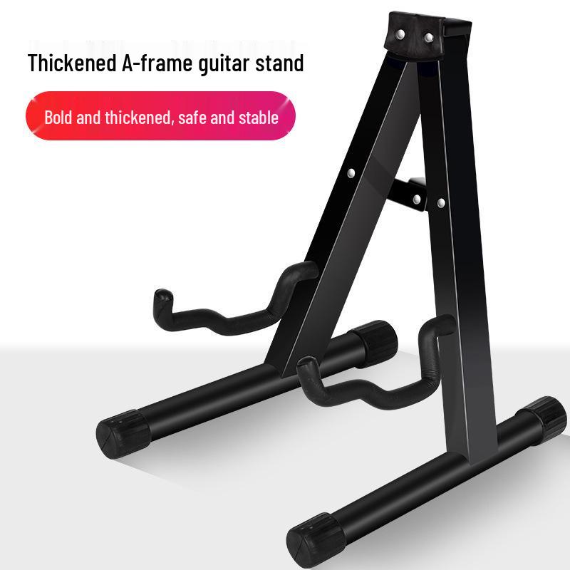 Multi-Color Instrument Stand: A-Frame for Guitar, Upright Bass, Acoustic, Electric, and Pipa