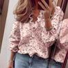 New long-sleeved ruffled shirt women's shirt for spring and summer