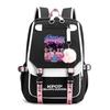 K-pop Inspired Anime Girl Group Backpack Students Teens School Use Lightweight Oxford Fabric With USB Port Padded Straps