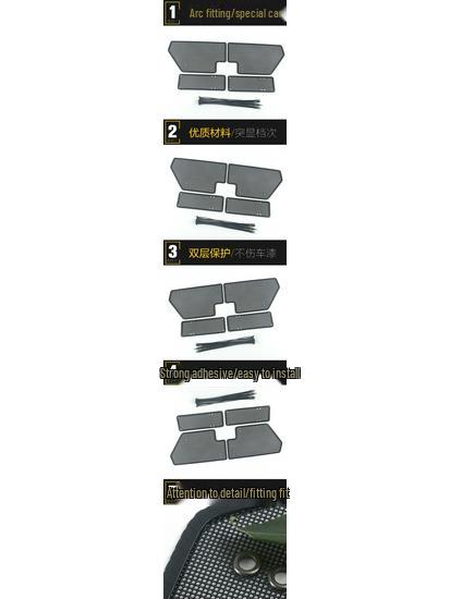 Baojun RS3 Mřížka chladiče proti hmyzu a sada flitrových krytů pro 20 modelů