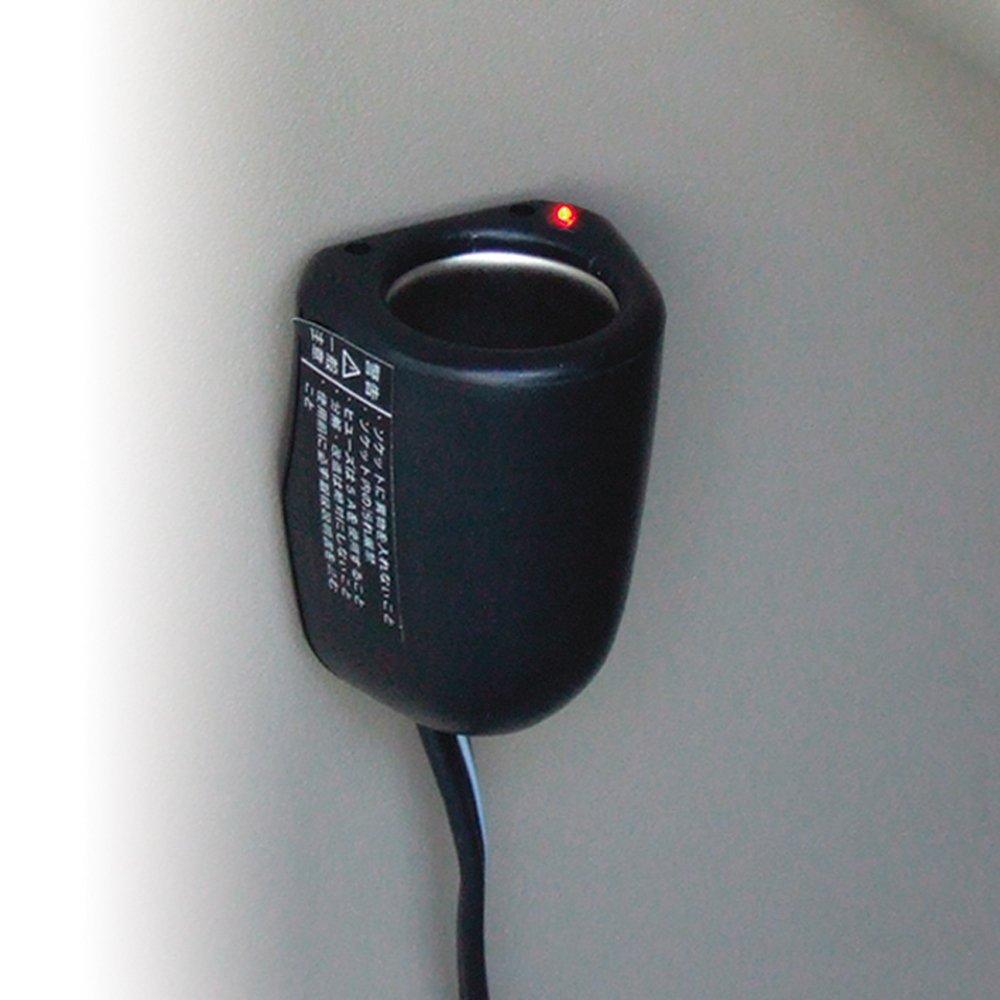 Tsuchiya Yac PZ-721 Car Power Socket Single Socket Extension Cord