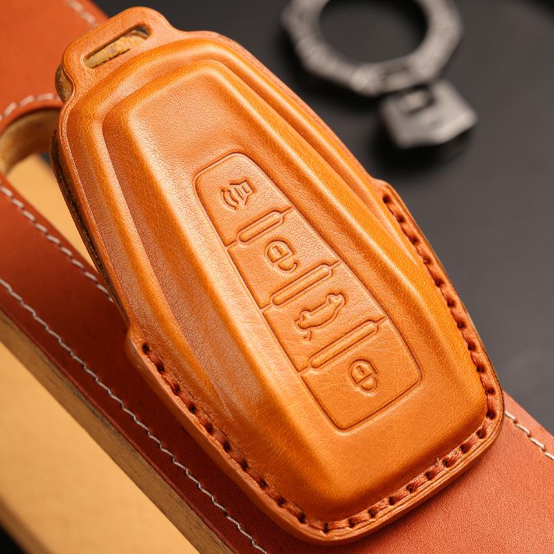 Geely Key Case for New Xingrui, Emgrand GS, Bin Yue, Xing Yue, Boyue Pro, Binrui, Icon, Vision - Male Shell Buckle