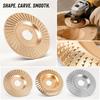 Carbide Tungsten Grinding Wheel Set 3 Pieces for Angle Grinder Woodworking Polishing Disc Material Removal Shaping Carving Cutting