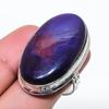 Natural Purple Labradorite Gemstone 925 Sterling Silver Jewelry Ring Size 7 AR-17200