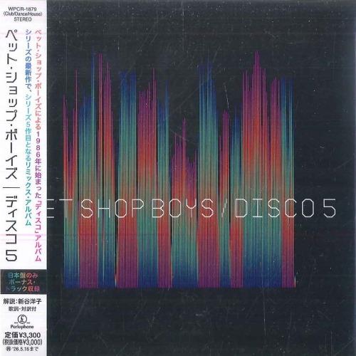 

CD PET SHOP BOYS Disco 5 WPCR18798 PARLOPHONE 2025 Japan Obi Rock