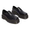 Dr. Martens 1461 Quad Squared Leather Thick Sole Low Top Casual Shoes Unisex Casual Shoes Black 31299001