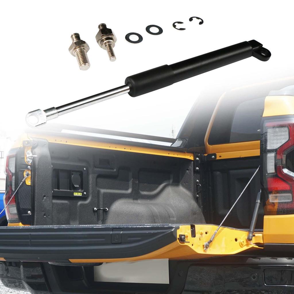 Rear Truck Tailgate Assist Shock Damper for Ford Ranger T9 XL XLT XLT Wildtrak 2022-2023+ Truck Tailgate Assist Shock Struts Kit