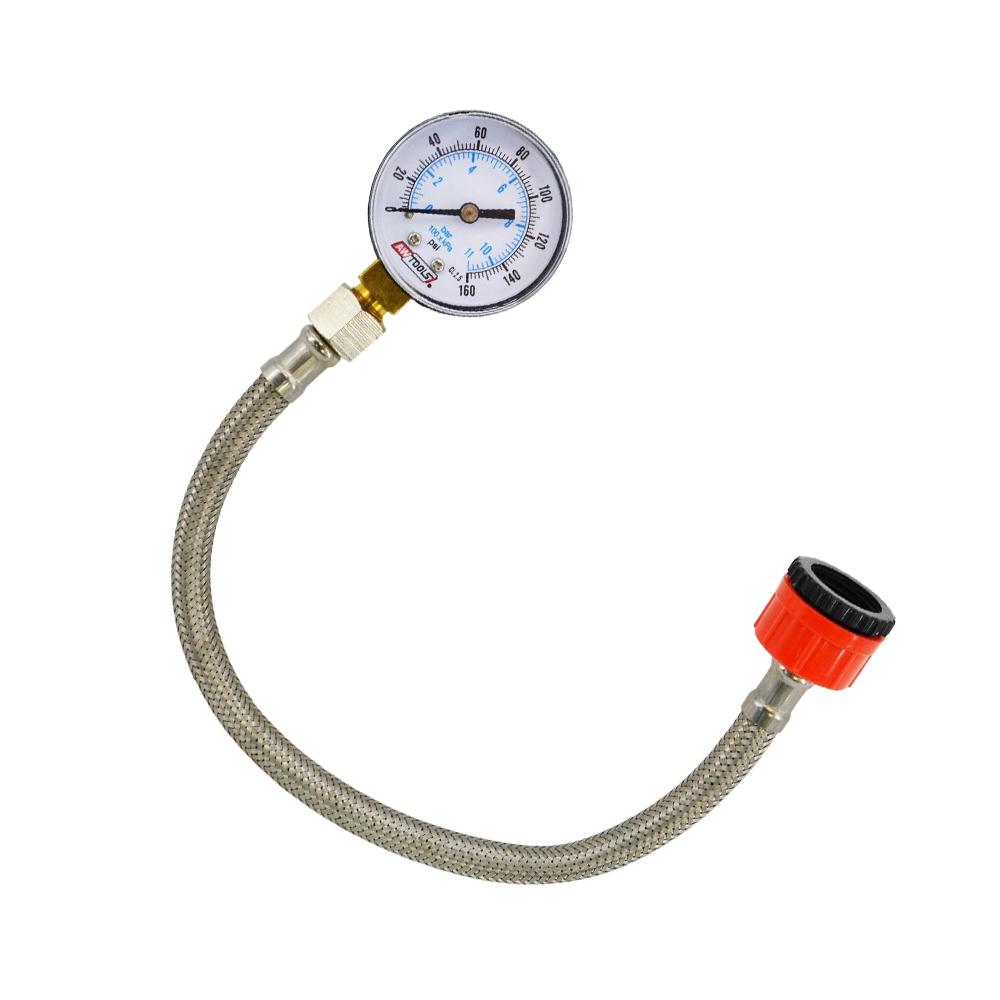 AW Tools Stainless Steel Water Pressure Test Gauge