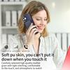 For iPhone 16 Plus Magnetic Case BETOPNICE Leather Phone Cover Kickstand with Detachable Card Bag