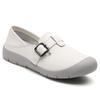 Little white shoes women's spring cowhide thick-soled women's shoes hollow lazy shoes soft-soled breathable casual shoes