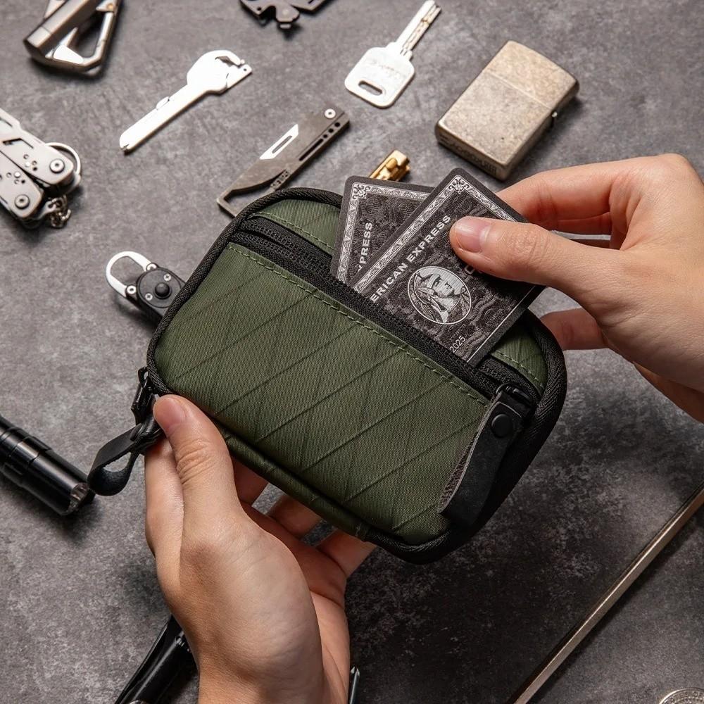 Multi-functional XPAC Coin Purse Portable Waterproof EDC Wallet Multiple Pockets Durable Utility Pouch