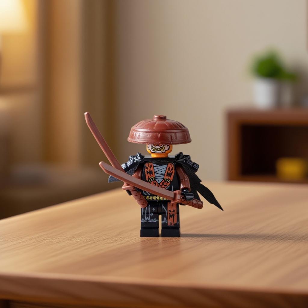 Phantom Minifigure Banned Form Banned Five-person Group Building Minifigure Toys