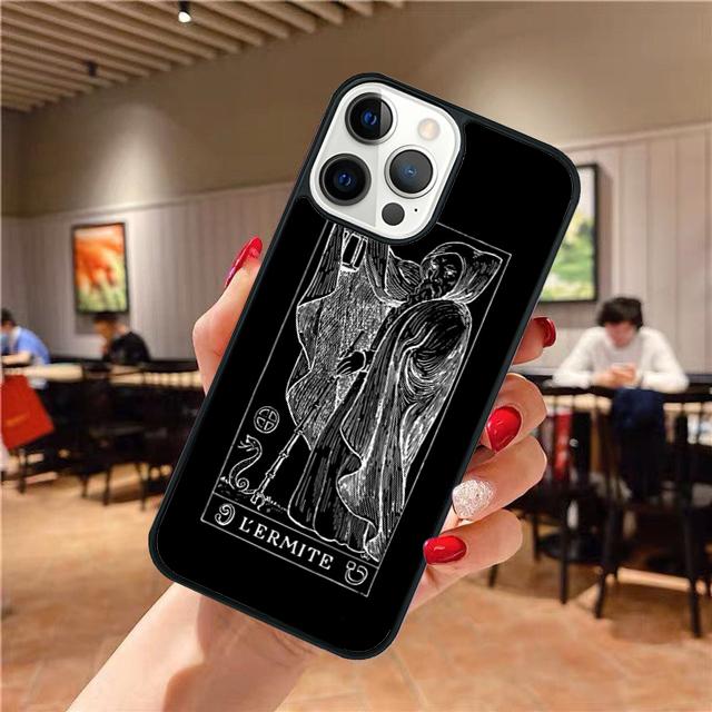 Tarot Card The Hermit phone Case Cover For iPhone 17 Air 16 15 14 Plus  apple 16 11 12 13 Pro Ma coque