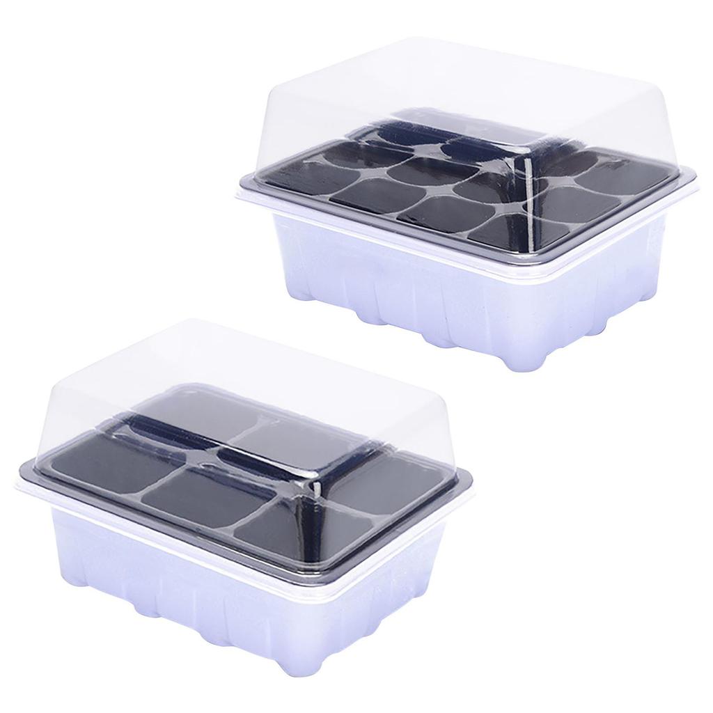 Indoor Propagation Box   Greenhouse Propagation Set Tray With Lid 1/2/5PCS