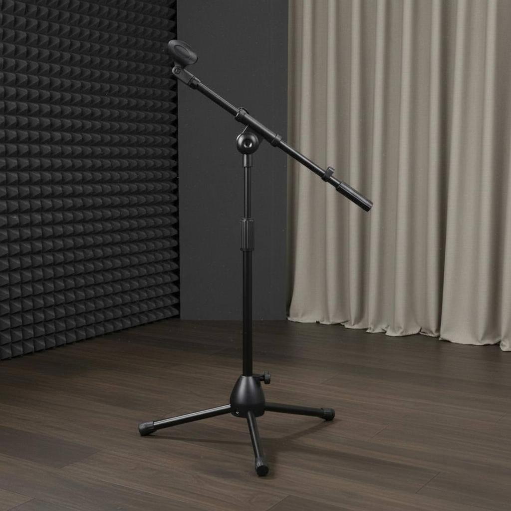 Tripod Audio Capture Device Holder Stand Sturdy Metal Instrument Mic