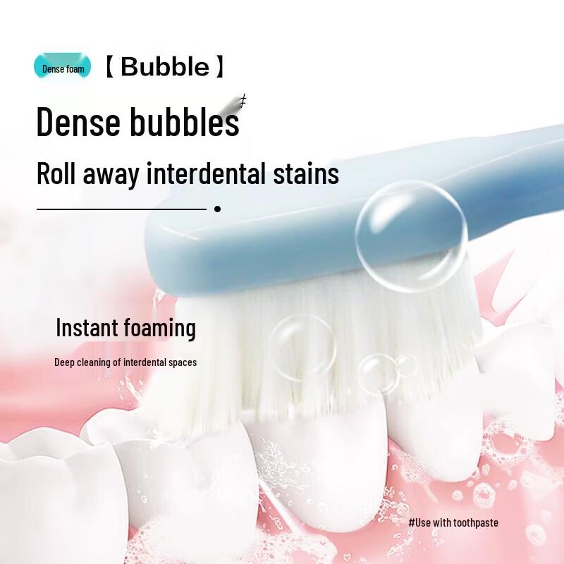 NAICE Soft Bristle Toothbrush 2-Pack