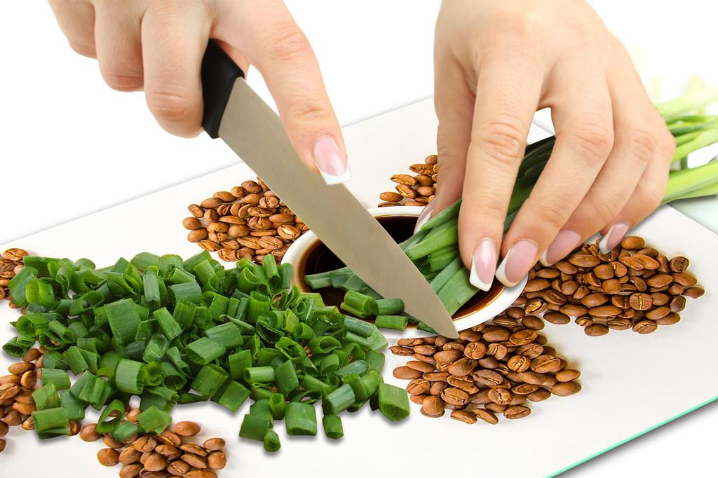 Glass Board Cutting Board 52X40 Coffee