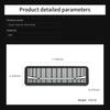 ABS Air Outlet Protective Cover Car Seat Air Outlet Grille for Tesla Model Y Launch 2025 Juniper Air Vent Outlet Cover