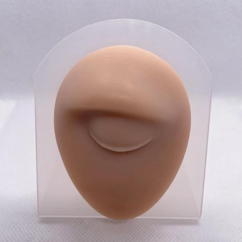 Silicone Ear, Nose, Tongue, Navel, Eye, and Mouth Model of Human Senses