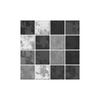 Adesivo per piastrelle scozzese nero Cucina Backsplash Bagno a prova di olio Impermeabile Decorazioni per la casa Decalcomanie da muro Peel Stick Art Mural