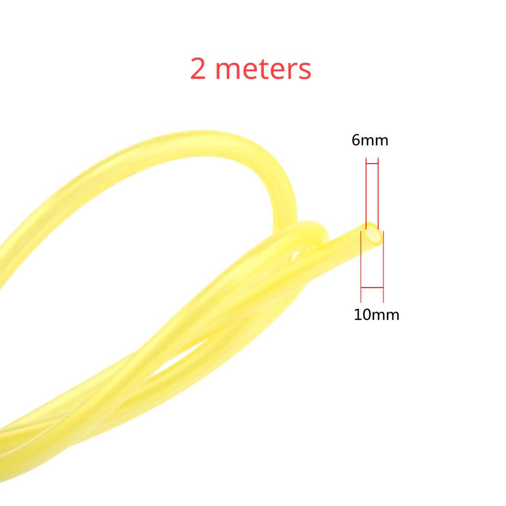 2 Meters Fuel Pipe Oil Tubing Gas Pipeline For Gas RC Model Airplane Fuel Tanks