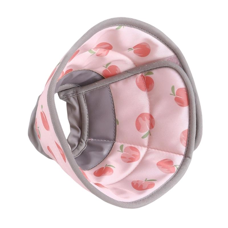 Halskrause für Haustiere Bequeme Leichte Halskrause Schützende Verstellbare Halskrause für Hunde und Katzen, Weich und Durchlässig