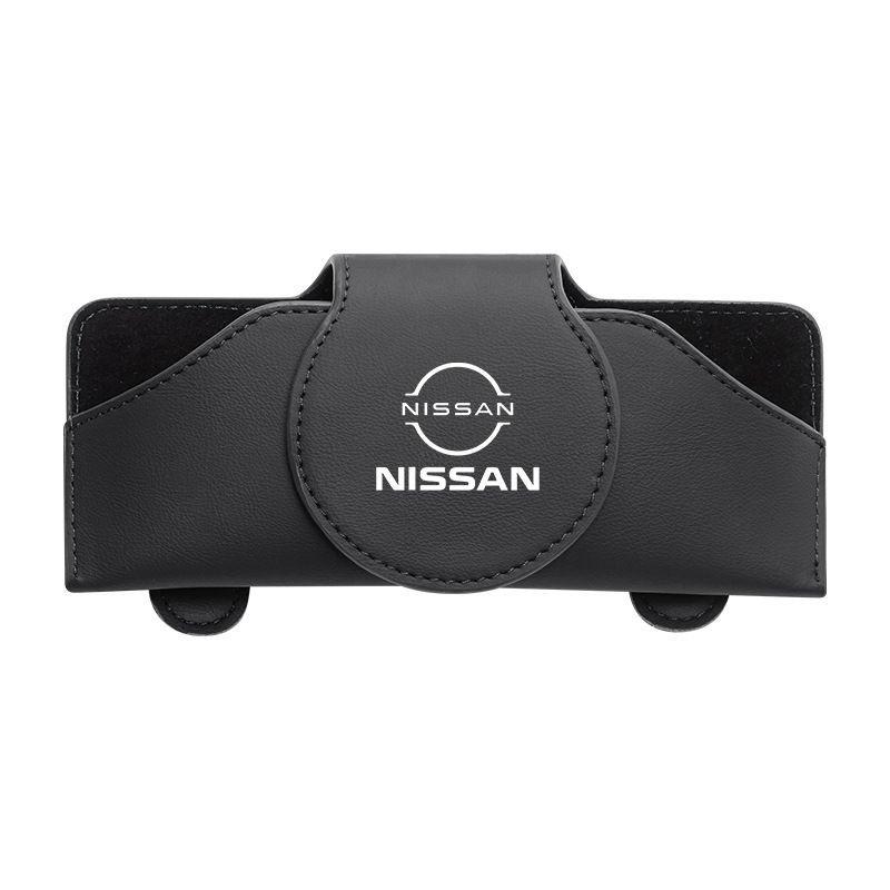 Nissan Sylphy Teana Qashqai X-Trail Terra Murano Kicks Kožený držák na brýle Klip