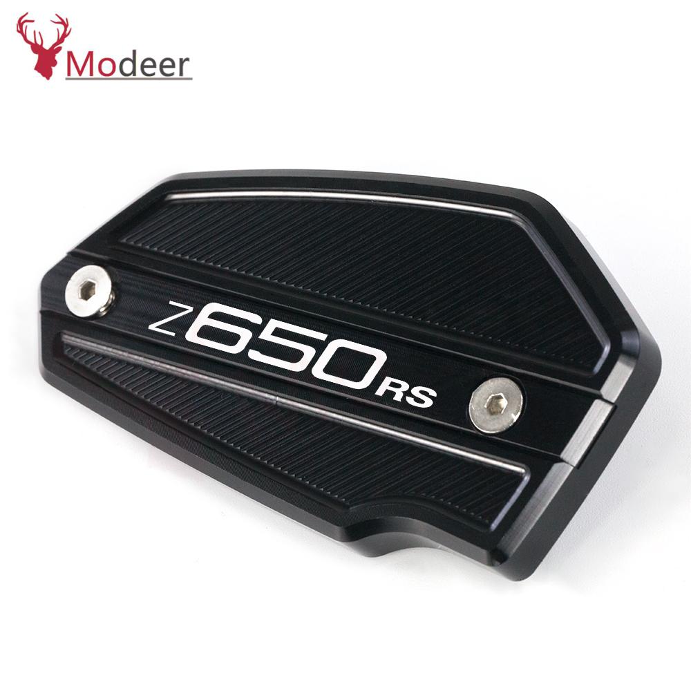 For Kawasaki Z650RS Z 650RS Z650 RS 2022 Motorcycle Accessories CNC Front Brake Fluid Reservoir Cap Oil Cylinder Cover Z 650