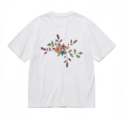 Women's Comfortable Breathable Comfy Classic T-Shirt Floral Art Graphic Tee