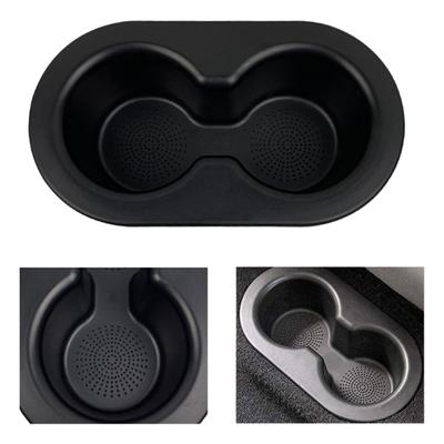 Plastmasas krūzīšu statīvs, vietu taupošs dizains Dzērienu turētājs Auto iekšpuses krūzes risinājums aizmugurējā sēdekļa dzērienu stiprinājums Auto 02-2016