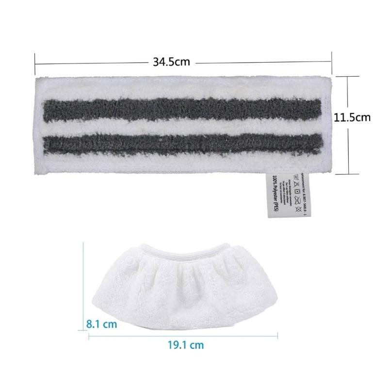 Mop Cloth Abrasive Pads Sweeping Robot Replacement Sweeper Mop Pad Covers Non-Woven Fabric Material for SC1 SC2 SC4 SC5