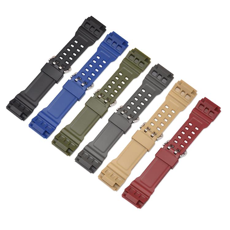 For Casio G-SHOCK GG-1000 GWG-100 GSG-100 Silicone Strap Men Replacement Resin Watch Band Sport Waterproof Bracelet Accessories