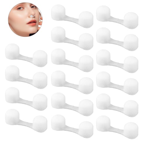 

50 Фильтров для носа, Одноразовые назальные пылевые фильтры, Насыпные мягкие губчатые фильтры для ноздрей, Зажимы для носа от аллергии и пыли, для женщин и мужчин, Sunless S