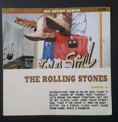 CD ROLLING STONES  Big Artist Album  Satisfaction    EX3016 FIC Inc. Japan Rock Used