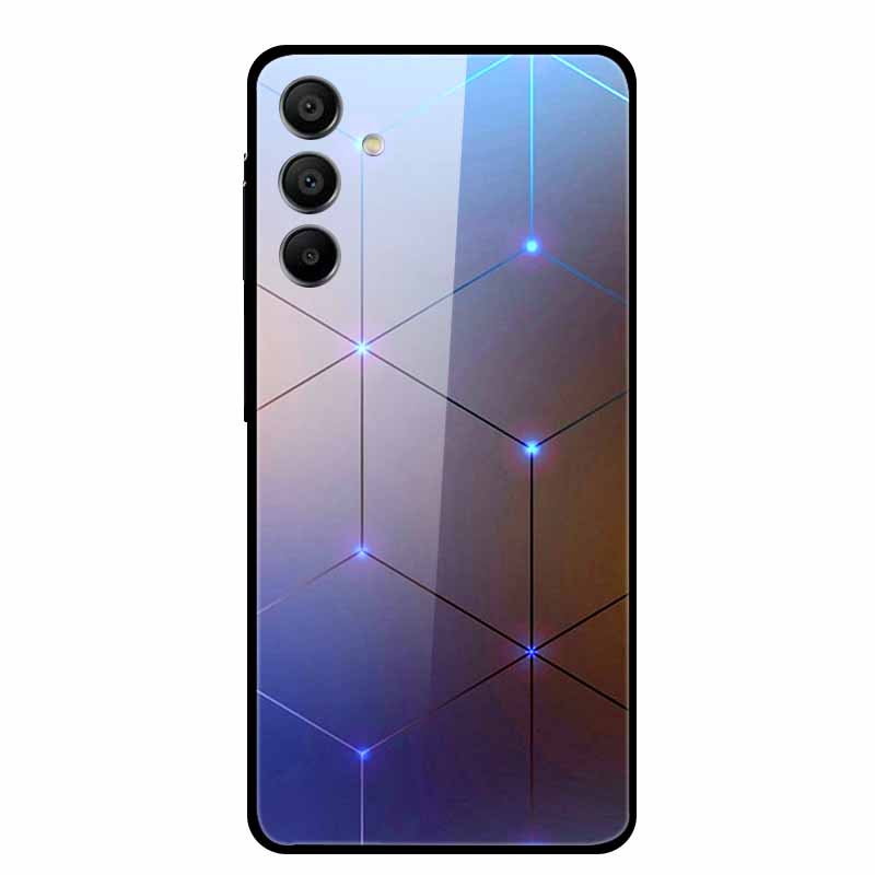 For Samsung A16 5G Case Back Hard New Cover for Samsung Galaxy A 16 SM-A166B Tempered Glass Case Funda Cool Designed Girls Capa