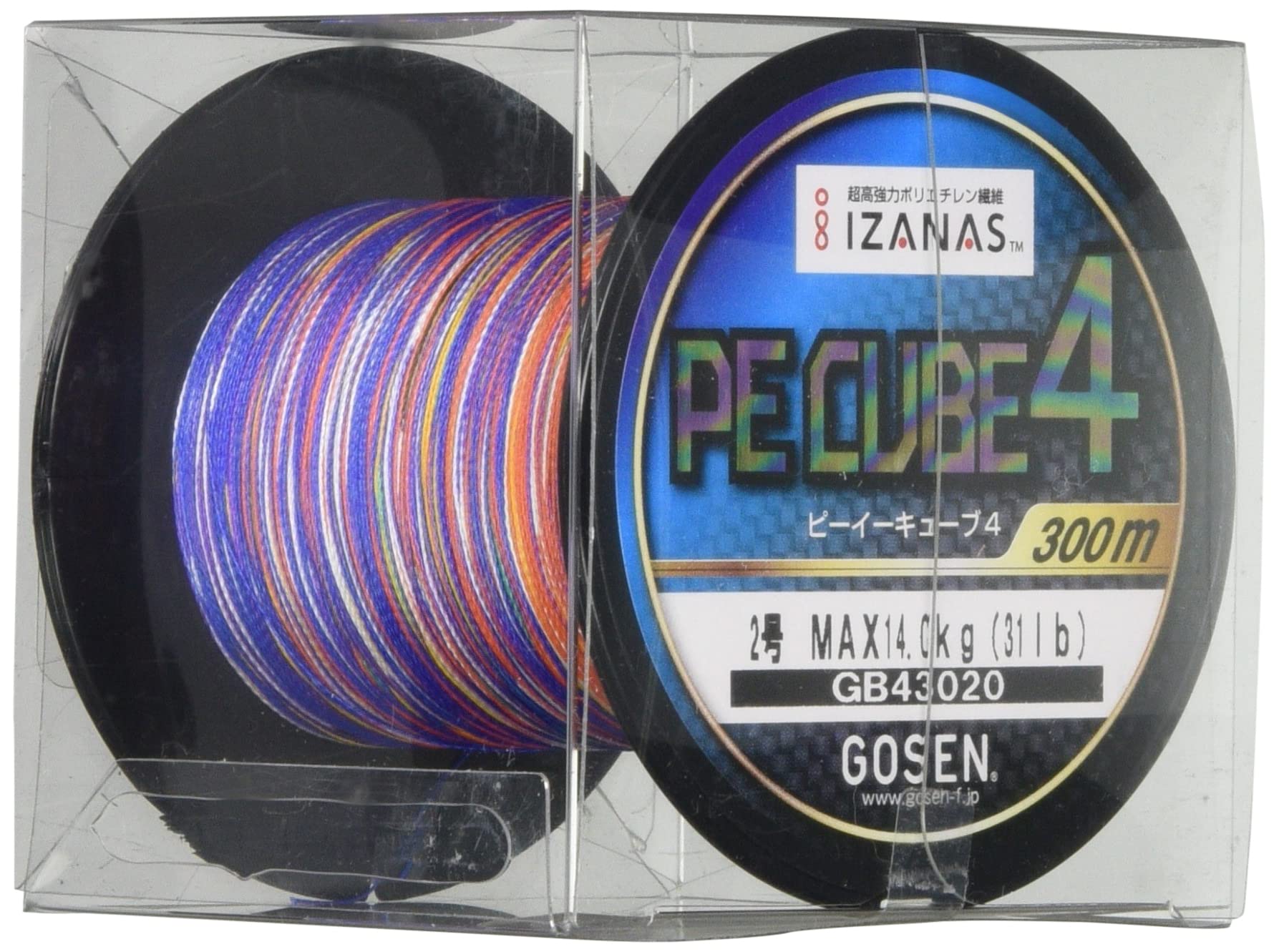 GOSEN PE CUBE Line 300m GB43020 2.0