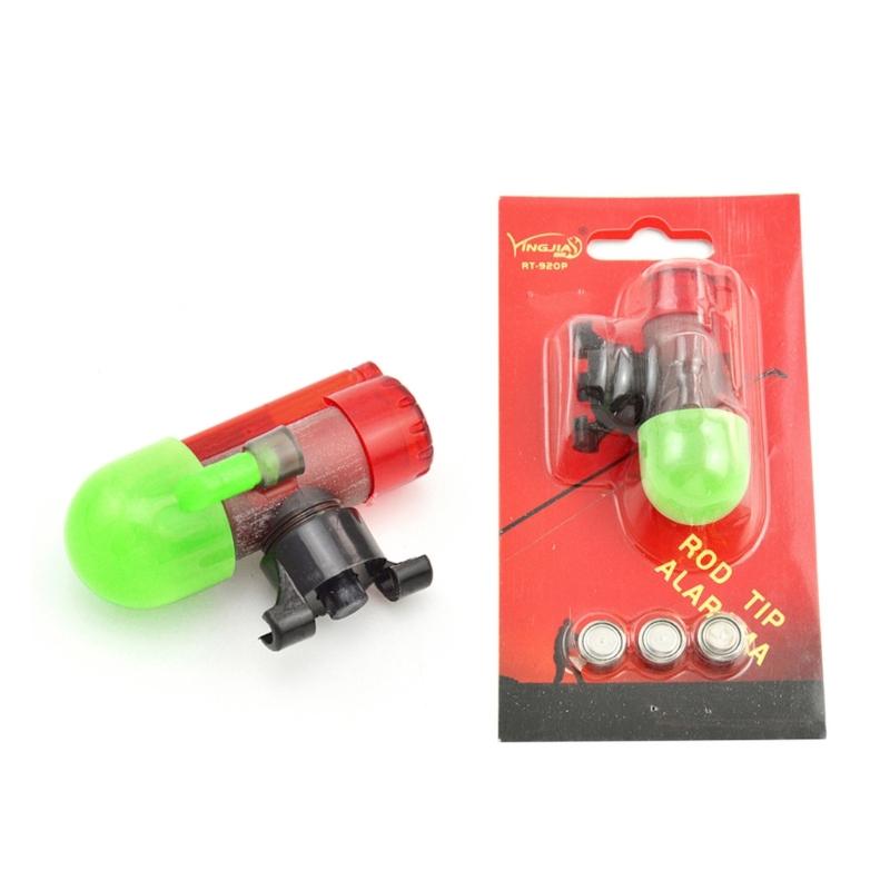 Bites Alarm with Indicator Light & Buzzer High Sensitivity Fishing Alarm Electronic Fishing Bites Alerts Fishing Tackle