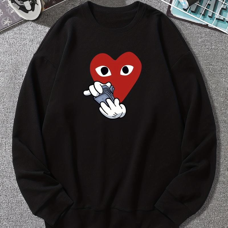 

Crew Neck Sweatshirt,Sea Island Cotton, Ultra-Luxurious Breathable Daily S