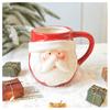 Weihnachtsserie Weihnachtsmann-förmige Tasse Schneemann-förmige Tasse Weihnachtsdekoration Geschenk