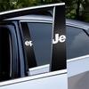 Car Middle Column Creative Sticker Scratch Protection Decorative Paster Car Supplies For JEEP Renegade Patriot Wrangler Cherokee