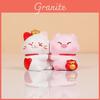 Resin Home Office Lucky Cat And Fortune Pig Figurine With Creative Design For Celebration Gifts