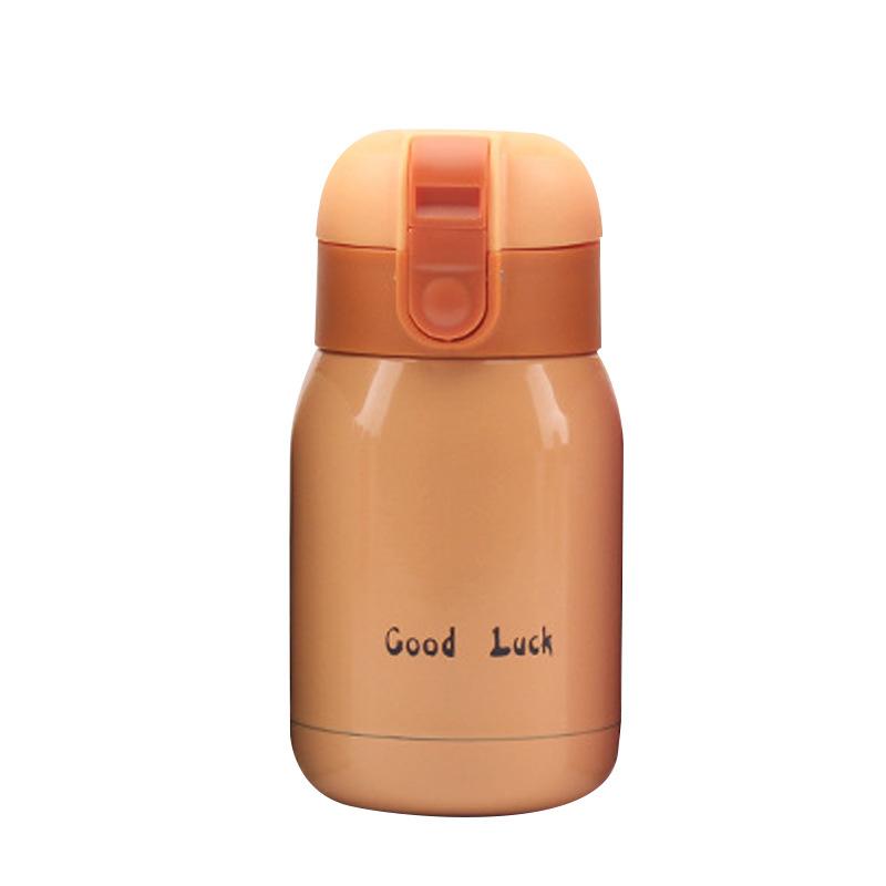 Mini Thermos Cup 200ml Pocket Cup Stainless Steel Thermal Coffee Mug Vacuum Flask Insulated Hot Water Bottle Kids Gift