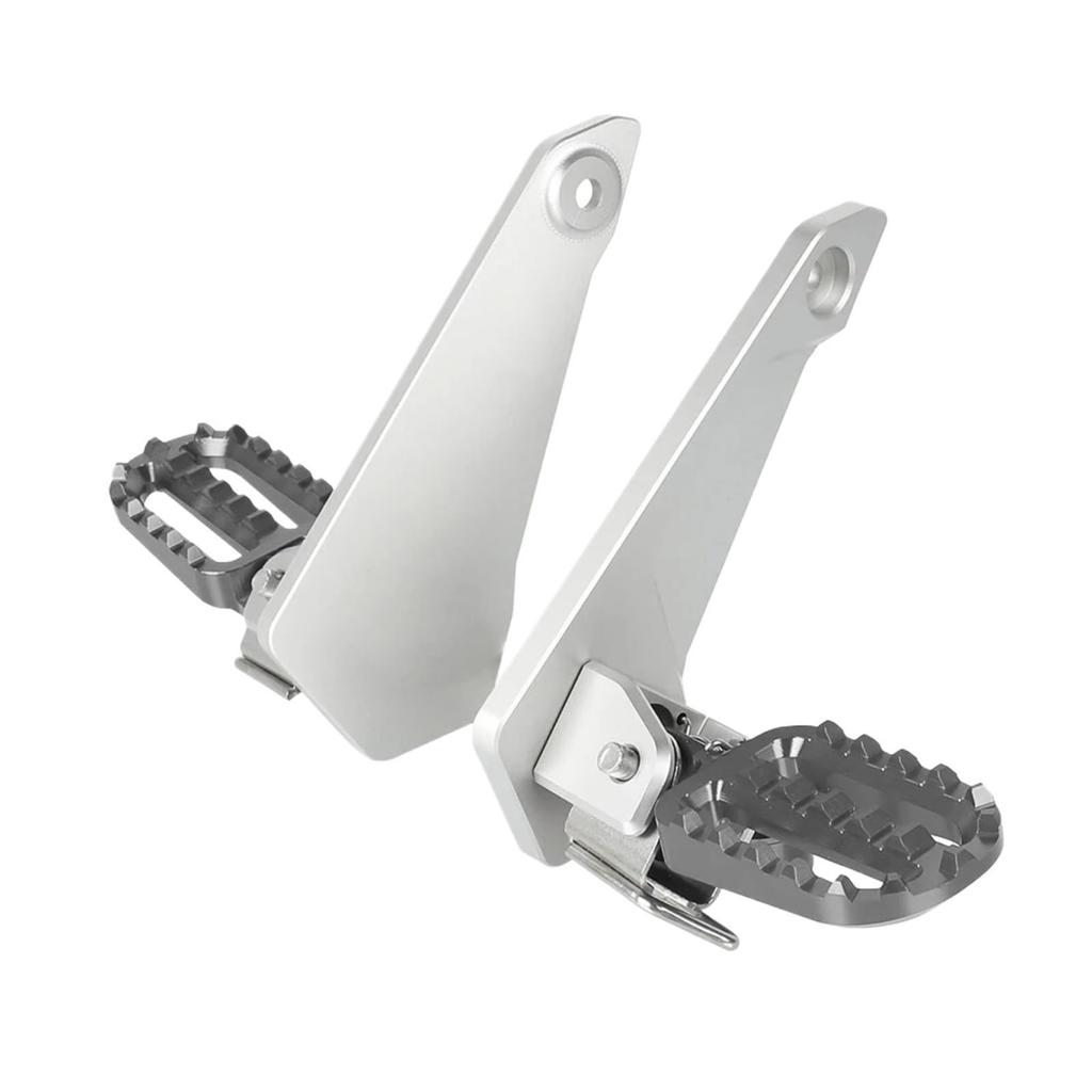 X-ADV 750 2025-2026 Motorcycle Accessories Foot Pegs Pedals Passenger Rearsets Rear Foot Stand Folding Foot Rest X-ADV750(Gray)