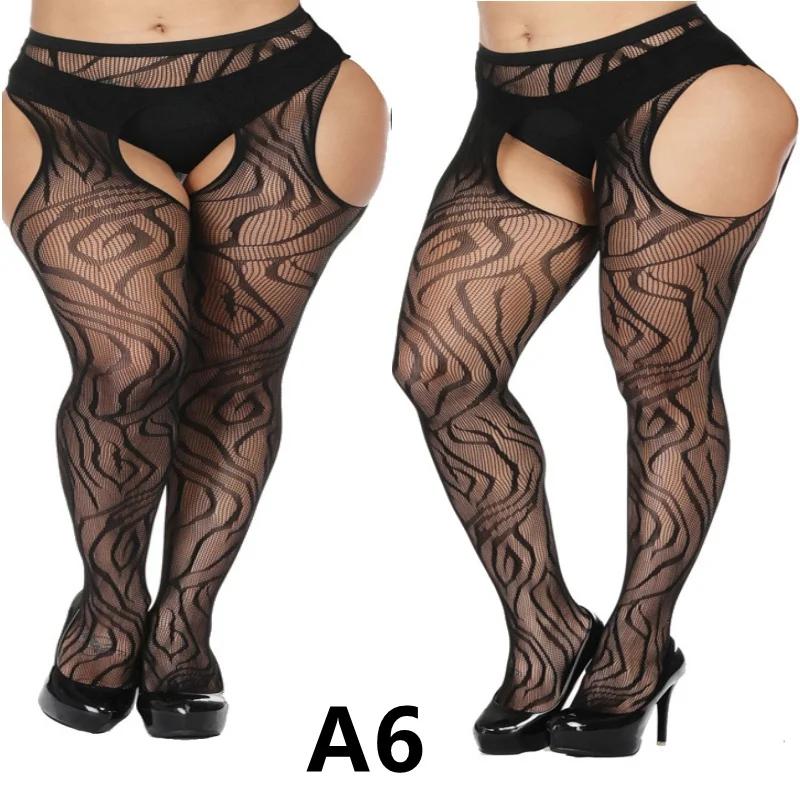 New Large Plus Size Thigh High Knee Light Lace Silk Long Socks Black Thin Stockings For Women Club Office Wear Xxxxl Summer