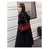 Leather Tote Bag Large Capacity Bag Women's High-end Niche Bag Shoulder Bag Crossbody Bag