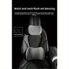 Ergonomic Car Seat Cushion Set with Neck Support and Lumbar Pillow for Driving Comfort and Back Relief
