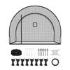 Baseball Batting Cage, 3660 x 3100 x 2330mm Freestanding Portable Batting Cage, Hitting Cages with 4-Ply Knotless Polyester & Pitching Machine