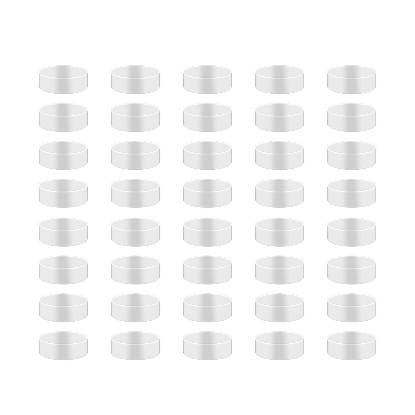 

40 шт. эластичное защитное кольцо для джойстика невидимое кольцо силиконовое кольцо чехол для Steam Deck / PS5 / PS4 / Switch PRO контроллер